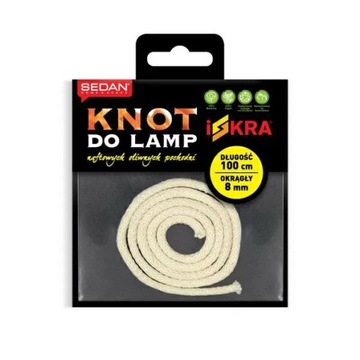 KNOT DO LAMP NAFTOWYCH OKRĄGŁY 8MM