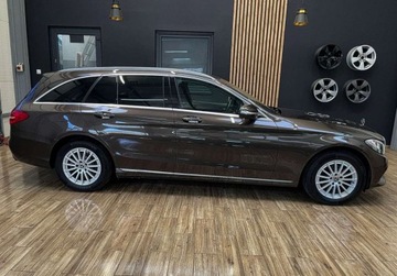 Mercedes Klasa C W205 Kombi 200 BlueTEC 136KM 2015 Mercedes-Benz Klasa C MANUAL1.6 BlueTEC gwarancja bezwypadkowy NAVI SKOR, zdjęcie 5