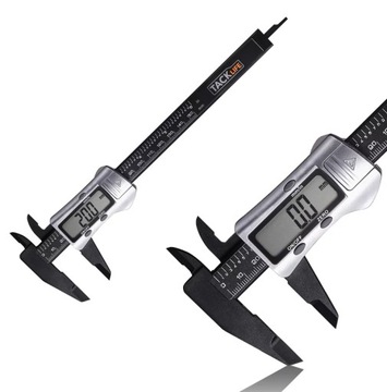 ЭЛЕКТРОННЫЙ ЦИФРОВОЙ ШТАНВЕРМОН 15 СМ LCD CARBON