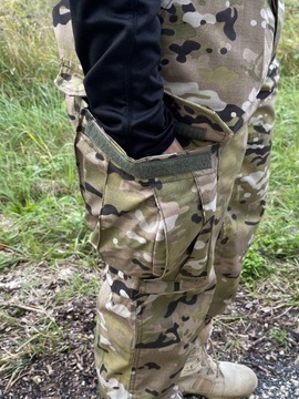 Военные тактические брюки-карго MULTICAM Rip-Stop MORO L