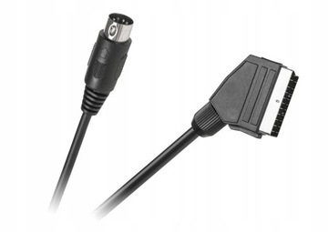 Kabel przewód EURO Scart na DIN 5 PIN 1,2m