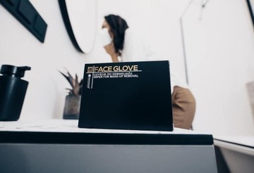 RAYPATH Mięka Rękawica do demakijażu twarzy 2 szt.