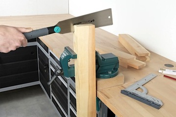 Японская пила Ryoba Wolfcraft 6951000 240мм