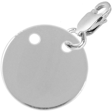 VERSIL wisior charms kółko kółeczko SREBRO 925