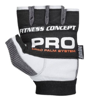 RĘKAWICZKI TRENINGOWE FITNESS WHITE GREY S