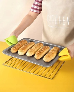 СИЛИКОНОВЫЕ ЛАПКИ, ПЕРЧАТКИ ДЛЯ ПЕЧКИ, 2 ШТ Masterpro