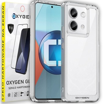 Etui Case OXYGEN PURE do Xiaomi Redmi NOTE 13 4G +szkło Hartowane na ekran