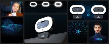 Веб-камера NexiGo N930E, освещение 1080P