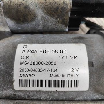 A6459060800 STARTÉR MERCEDES-BENZ CLA COUPE C117 90KW 2017