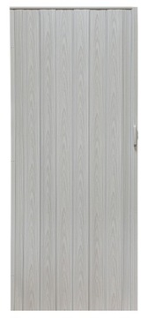 DRZWI HARMONIJKOWE PRZESUWNE SZARY DĄB 004 100 cm