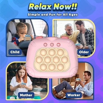 Видеоигры Quick Push — игра Pop It — белые