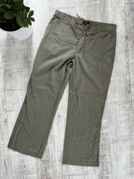 CEDARWOOD męskie jeans chinos lniane 38x32 W38L32