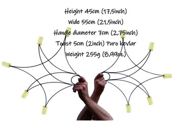 Огненные вееры ROSETTA FANS - пара