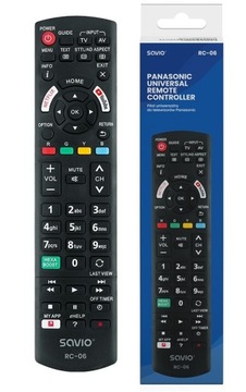 Pilot do TV PANASONIC Telewizora Telewizorów VIERA i inne z Netflix YouTube