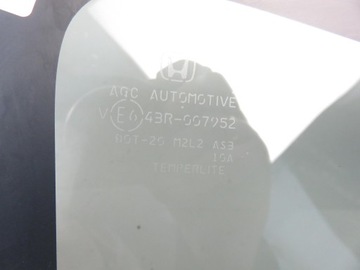 SKLO (OKNO) KAROSERIE PRAVÁ ZADNÍ HONDA CR-Z