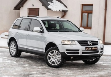 Volkswagen Touareg I 3.2 i V6 24V 220KM 2003 Volkswagen Touareg 3.2 V6 220KM Automat Skora Climatron Full Serwis ASO