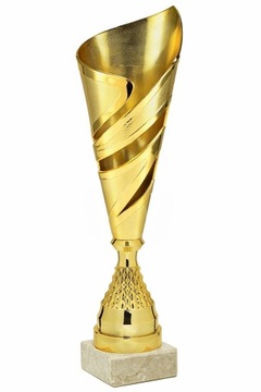 Puchar Plastikowy - Kolor Złoty H-39 cm| NOWOŚĆ
