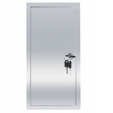 DRZWICZKI REWIZYJNE METALOWE ZAMEK 40x60