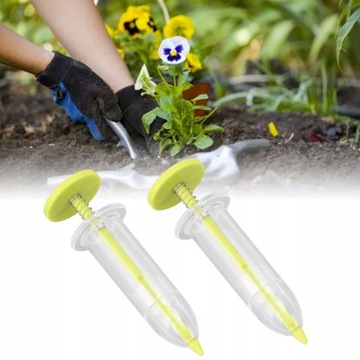 2X РУЧНАЯ ТОЧНАЯ СЕЯЛКА ДЛЯ СЕМЯН ЦВЕТОЧНЫХ ОВОЩЕЙ, ТОЧНАЯ, УДОБНАЯ