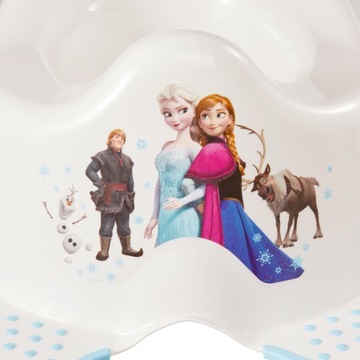 Горшок противоскользящий FROZEN, белый