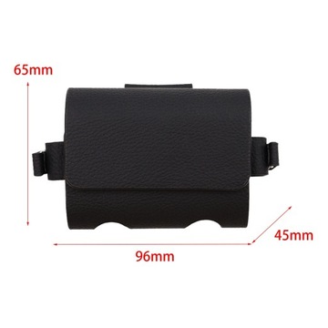 Pouch Belt Черная портативная сумка для хранения мячей для гольфа