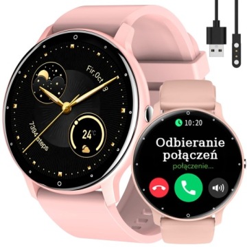 SMARTWATCH Рубикон женские часы ЗВОНКИ SMS ПУЛЬС