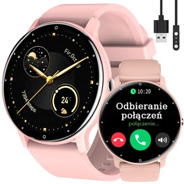 SMARTWATCH Рубикон женские часы ЗВОНКИ SMS PULSE +РЕМЕНЬ