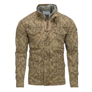 Pepe Jeans kurtka męska moro militarna oryginał PM401501-856 M