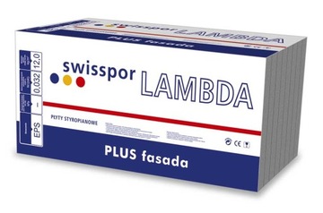 Styropian grafitowy 0,032 SwissPor LAMBDA PLUS 1op