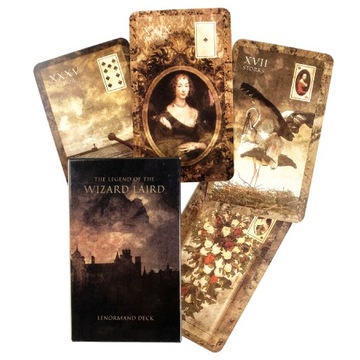 Legenda czarodzieja lairda Lenormand karty tarota