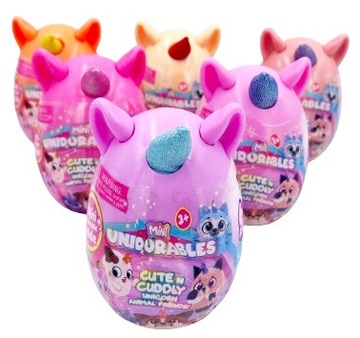 MINI UNIDORABLES PLUSZOWY MINI JEDNOROŻEC NIESPODZIANKA figurka maskotka