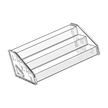 Acrylic Display Rack Nail Polish Holder Tiered Organizer Display 3 Tier