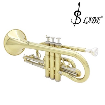 SLADE Professional Bb плоский корнет латунь