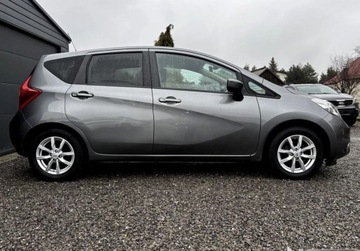 Nissan Note II 1.2 80KM 2016 Nissan Note Bezwypadkowy Serwisowany, FV23, Leasing, Kredyt, N-Tec 1.2, zdjęcie 3