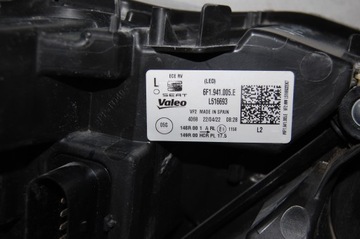 SEAT ARONA FACELIFT IBIZA V SVĚTLO LEVÝ PŘEDNÍ FULL LED KOMPLETNÍ 6F1941005E