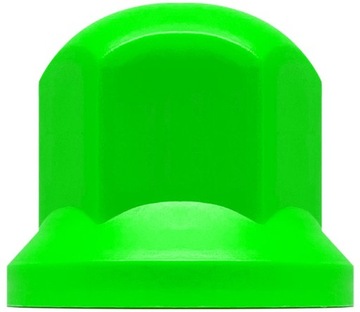 NAKŁADKA NASADKA NA ŚRUBY FELG NISKA 33 MM JASNOZIELONA
