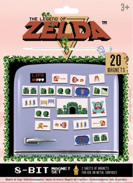 Zestaw Magnesów Na Lodówkę The Legend Of Zelda