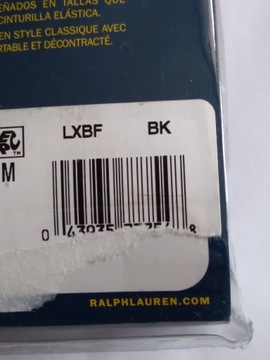 POLO RALPH LAUREN SLIPY MĘSKIE W 48 2 PAK CZARNE