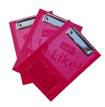 Stylowy Clipboard A5 Różowy 