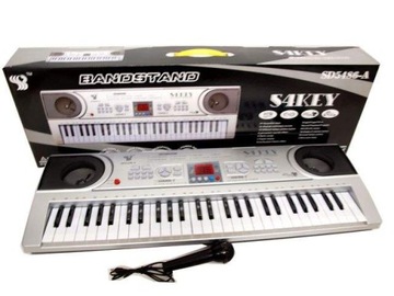 KEYBOARD BANDSTAND SD5486-A zabawka organy klawisz