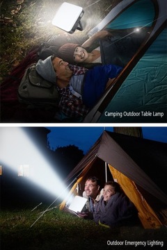 lampa kempingowa z power bankiem 135000mah USB-C