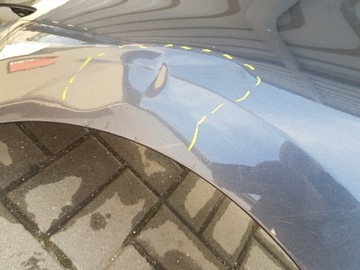 BLATNÍK L LEVÝ PŘEDNÍ TOYOTA AURIS I 1 FACELIFT FL LIFTING ORIGINÁLNÍ 10