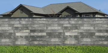 Блок заборный, блок 85х25х15, песок