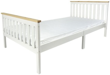Łóżko Milano Pine 200x90 cm, Rama + stelaż