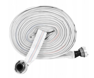 ПОЖАРНЫЙ ШЛАНГ С ПОЛОТНИЦЕЙ ДЛЯ ГРЯЗНОЙ ВОДЫ Септики НАСОСЫ 1 ДЮЙМ, 30 М С СОЕДИНИТЕЛЯМИ