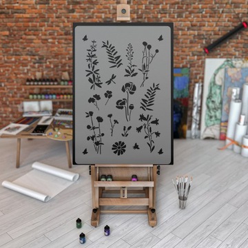 ШАБЛОН КАРТИНЫ /65x95/ ЦВЕТОЧНЫЙ ЛУГ