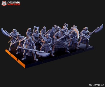 Ranger x10 - Kyoushenko Miniatures - Druk 3D
