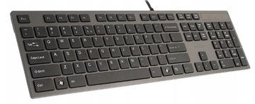 КЛАВИАТУРА A4TECH FLAT ISLAND, МЯГКИЕ НИЗКИЕ КНОПКИ + 2 USB-концентратора