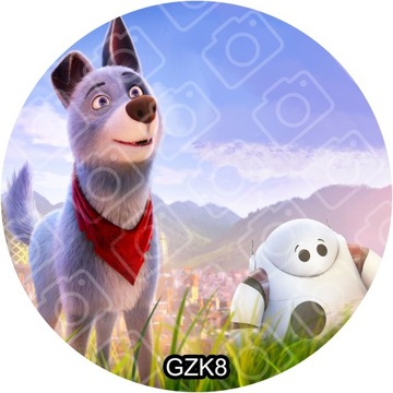 Вафля на торт ANIMALS GANG украшение для торта вафельный принт 20см