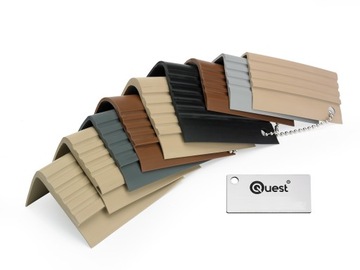 Profil schodowy antypoślizgowy z klejem 50x42mm, 1